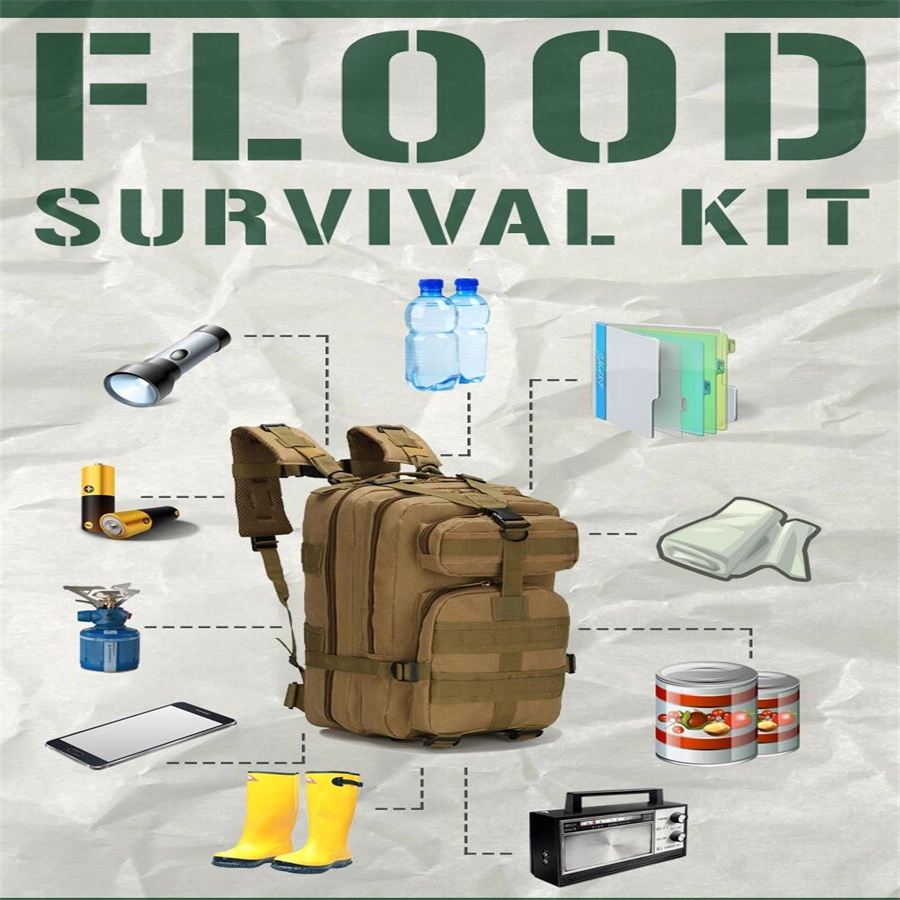 Factory Direct Sale Kit Emergency and Equipment Medical Rescue Bag Life Saving Flood Survival Gear