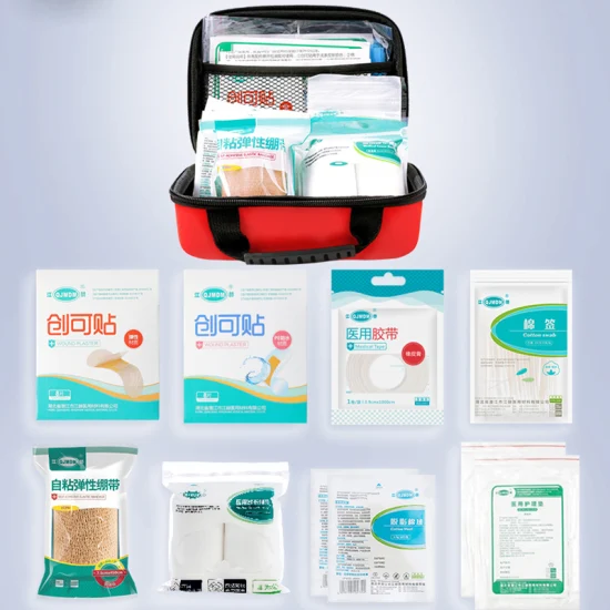 Kit di pronto soccorso del kit medico della Croce Rossa di emergenza interna portatile di sopravvivenza all'ingrosso della fabbrica