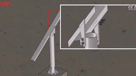 Sistema di energia solare, sistema di montaggio solare, montaggio di pannelli solari regolabili e accessori