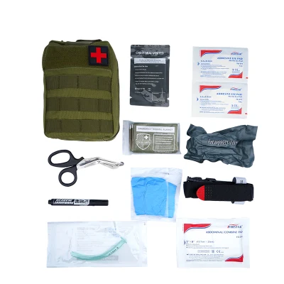 Attrezzatura di sopravvivenza d'emergenza esterna aggiornata, kit di pronto soccorso, kit di sopravvivenza, kit di pronto soccorso tattico