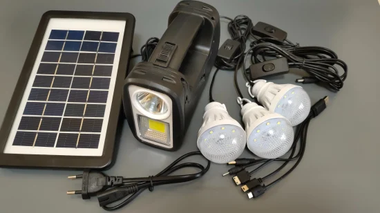 Luce di Avvertimento Solare Portatile per Uso Domestico ed Esterno, Proiettore a Luce Solare Plug and Play, Kit Sistema All-in-One con Cavo Dati