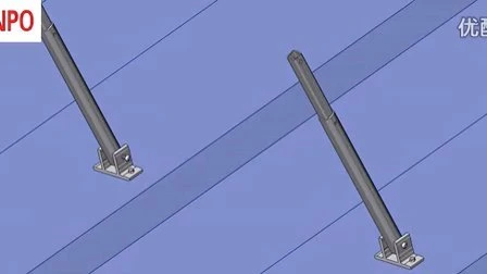 Staffe regolabili per pannelli solari, prodotti solari fotovoltaici, accessori completi per il montaggio solare